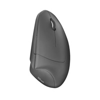 BAZAR - TRUST Myš Verto wireless ergonomic mouse USB, black (černá) - Poškozený obal (Komplet)