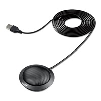 GENIUS mikrofon MIC-100U, stolní, drátový, USB, černá