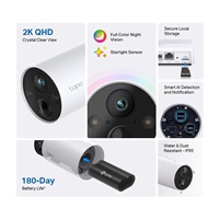 TP-Link Tapo C420 venkovní kamera (4MP, 2K QHD, 1440p, IR 15m, WiFi, IP65)