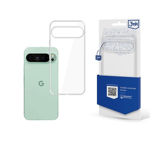 3mk Clear Case pro Google Pixel 9 / 9 Pro, čirá