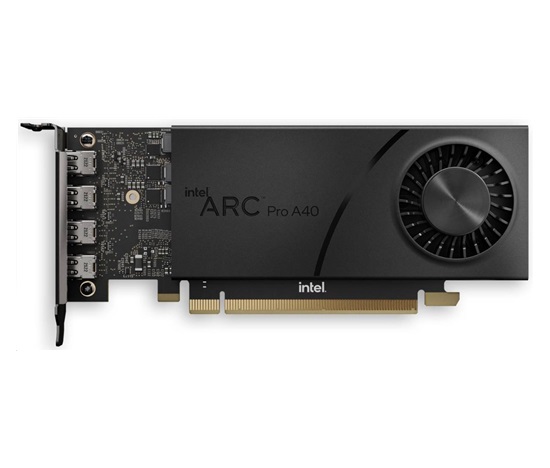 HP VGA  Intel Arc Pro A40 6GB 4mD PCIe x16 Graphics Card