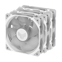 ASUS ventilátor TUF GAMING TR120 ARGB Reverse, 3x120mm, bílá