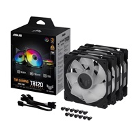ASUS ventilátor TUF GAMING TR120 ARGB Reverse, 3x120mm, černá