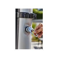 CF Silver deluxe solární sprcha - dvoudílná 40L