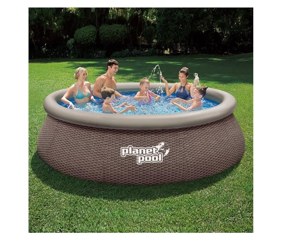 Bazén Planet Pool QUICK ratan - 305 x 76 cm