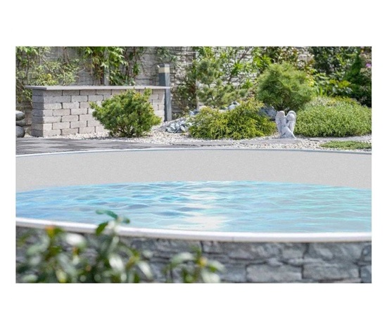 Bazénová fólie Grey pro bazén O 3,6 m x 0,92 m - GREY, 0,25 mm