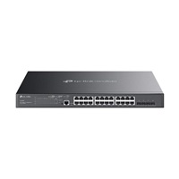 TP-Link OMADA switch SG3428MP (24xGbE, 4xSFP, 24x PoE+ 384W, 2xConsole)