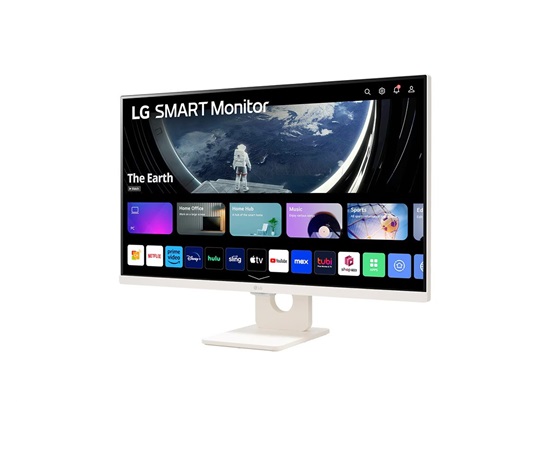 LG MT IPS LED 27" 27SR50F - IPS panel, SMART, 1920x1080, 2xHDMI, 2x USB, repro, webOS, bezova barva