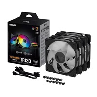 ASUS ventilátor TUF GAMING TR120 ARGB, 3x120mm, černá