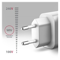 AXAGON ACU-QC18W, ładowarka sieciowa 18W, 1x port USB-A, QC3.0/AFC/Apple, biała