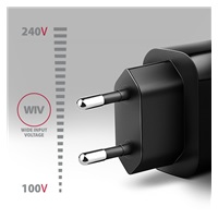 AXAGON ACU-QC18, ładowarka sieciowa 18W, 1x port USB-A, QC3.0/AFC/Apple, czarna