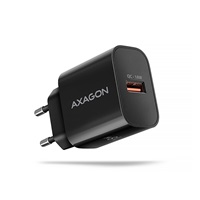 AXAGON ACU-QC18, ładowarka sieciowa 18W, 1x port USB-A, QC3.0/AFC/Apple, czarna