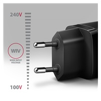 AXAGON ACU-PD30, ładowarka sieciowa Sil 30W, 1x port USB-C, PD3.0/PPS/QC4+/SFC/AFC/Apple, czarna