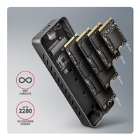 AXAGON EEM2-20G, USB-C 20Gbps - M.2 NVMe SSD metalowy ARMORED box