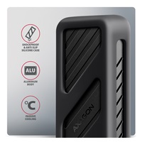 AXAGON EEM2-20G, USB-C 20Gbps - M.2 NVMe SSD metalowy ARMORED box