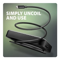 AXAGON HMC-UFO, USB 10Gbps hub, 2x USB-A, USB-C, HDMI 4k/60, RJ-45, M.2 slot, SD/mSD, audio, PD 100W, kabel USB-C 65cm