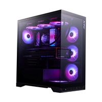 ADATA XPG case INVADER X BTF Mid-Tower, bez zdroje, 5x 120mm Fan, Černá