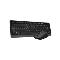A4tech Set klávesnice+myš FG1012, Bezdrátový, US, černá