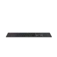 A4tech Klávesnice FX60, Podsvícená barevná, USB, CZ, šedá
