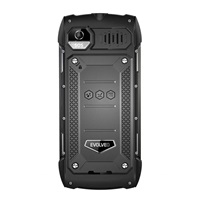 EVOLVEO StrongPhone H1, vodotěsný odolný Dual SIM telefon, černo-šedá