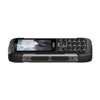 EVOLVEO StrongPhone H1, vodotěsný odolný Dual SIM telefon, černo-šedá