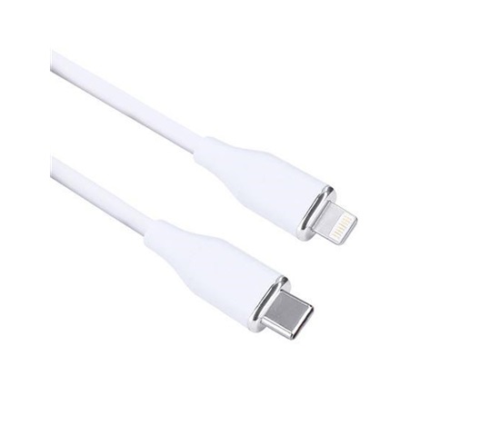 Solight USB-C/Lightning kabel, USB-C konektor - Lightning konektor, silikon, 1m