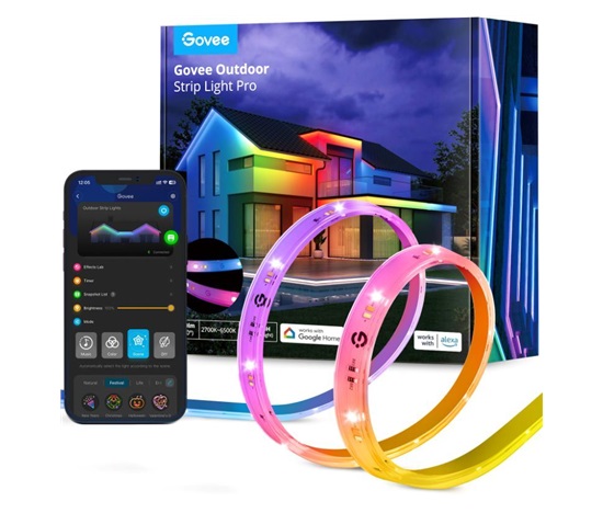 Govee Outdoor Pro SMART RGBICWW LED 10m - venkovní