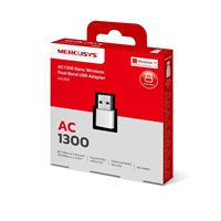 MERCUSYS MA30N WiFi5 USB nano adapter (AC1300,2,4GHz/5GHz,USB2.0)