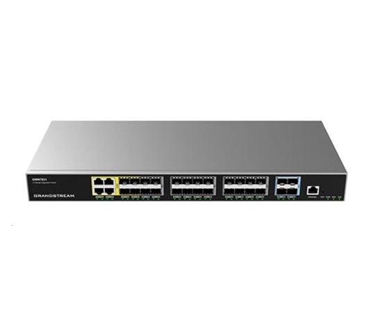 Grandstream GWN7831 Layer 3 Managed Network Switch 24 SFP / 4 SFP+ / 4 GbE porty