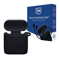 3mk Silicone AirPods Case pro Apple AirPods 2nd gen., černá