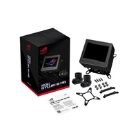 ASUS vodní blok CPU ROG RYUJIN III WB, 3.5" LCD displej, černá