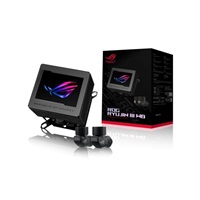 ASUS vodní blok CPU ROG RYUJIN III WB, 3.5" LCD displej, černá