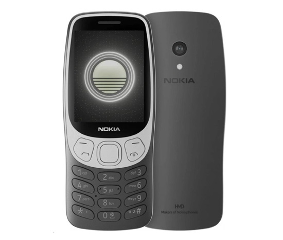 Nokia 3210 Dual SIM, 4G, černá, (CZ, SK, HU)