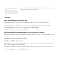 HPE PL MicroServer Gen11 E-2414 (2.8/4C) 16G VROC 4LFF/4SFF NHP 2xPCIe 4x1G iLo6 1x180W NBD111