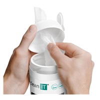CLEAN IT Vlhčené čisticí utěrky na obrazovky 100 ks