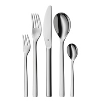 WMF Atria sada příborů, 12x lžíce, 12x vidlička, 12x nůž, 12x lžička, 12x dezertní vidlička, (60 kusů), nerezová ocel