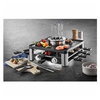 WMF Lumero Gourmet Station 3v1 raclette gril, 1800 W, fondue, nastavitelný termostat