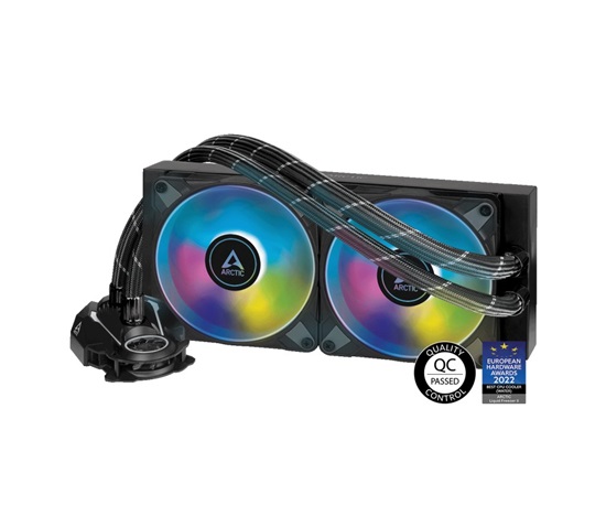ARCTIC Vodní chladič Liquid Freezer III 240 ARGB, 2x120mm, AM5, LGA1851, bílá