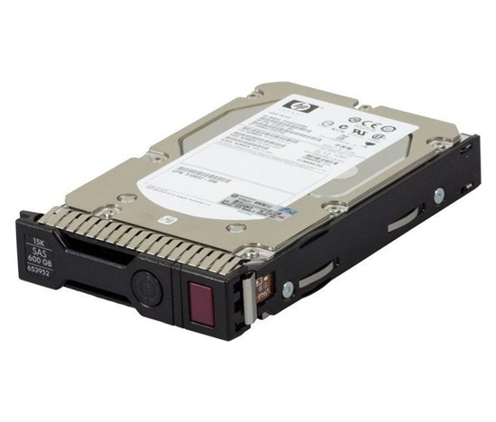 HP HDD 600GB 15k SAS LFF 3.5 6G SC HTPL Ent 3y G8 653952-001 652620-B21