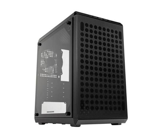 BAZAR - Cooler Master case MasterBox Q300L V2, micro-ATX, Mini Tower, USB 3.2, černá, bez zdroje - Poškozený obal (Kompl