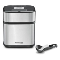 Rommelsbacher IM 12 zmrzlinovač, 12 W, LCD displej, 1,5 l mrazicí mísa pro 500 ml obsah, povrch z nerezové oceli