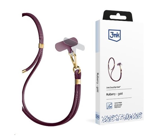 3mk EasyClip Elite Mulberry (gold)