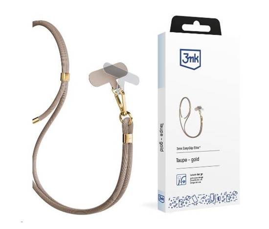 3mk EasyClip Elite Taupe (gold)