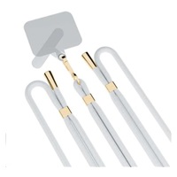 3mk EasyClip White (gold)