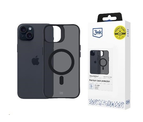 3mk Smoke MagCase pro Apple iPhone 15 Plus