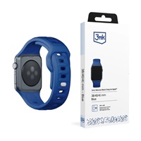 3mk Silicone Watch Strap pro Apple 38/40/41 mm Blue