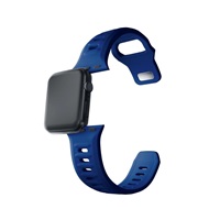 3mk Silicone Watch Strap pro Apple 38/40/41 mm Blue