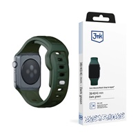3mk Silicone Watch Strap pro Apple 38/40/41 mm Dark Green