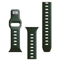 3mk Silicone Watch Strap pro Apple 38/40/41 mm Dark Green