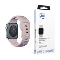 3mk Silicone Watch Strap pro Apple 38/40/41 mm Latte